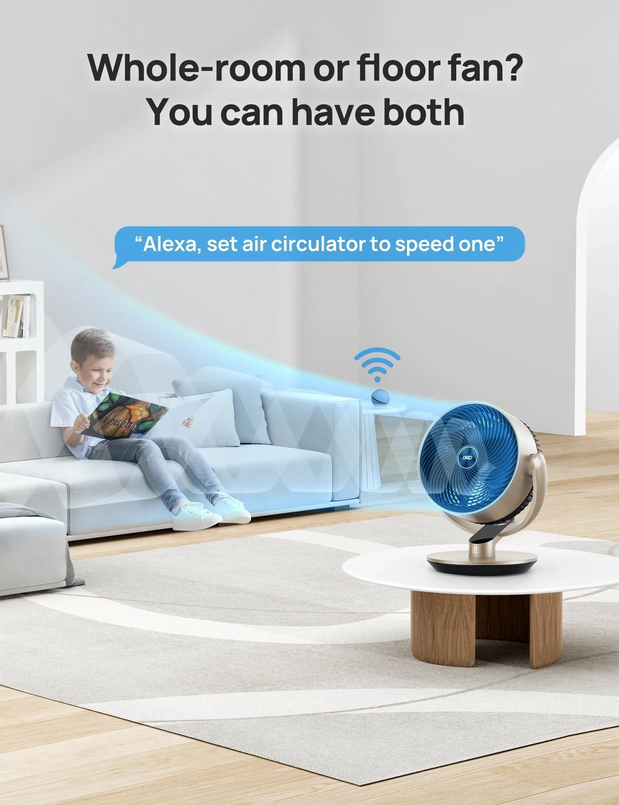 TurboPoly™ Table Fan 714S - DREO