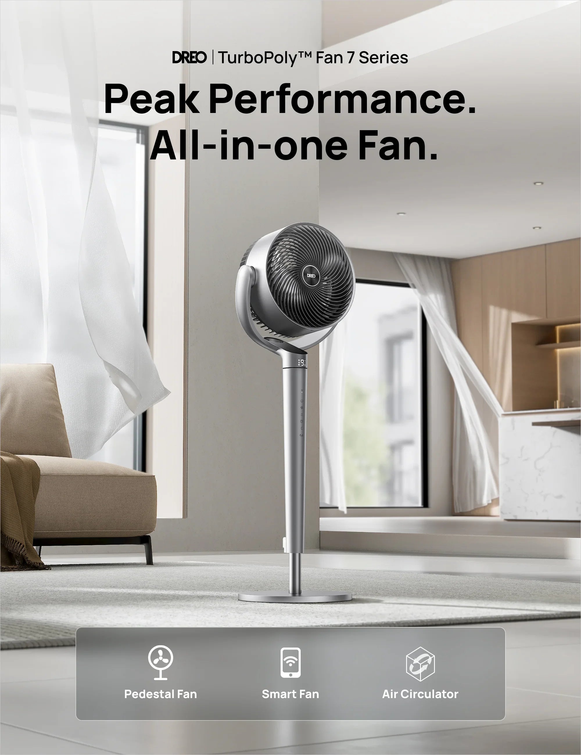 TurboPoly™ Fan 704S - DREO