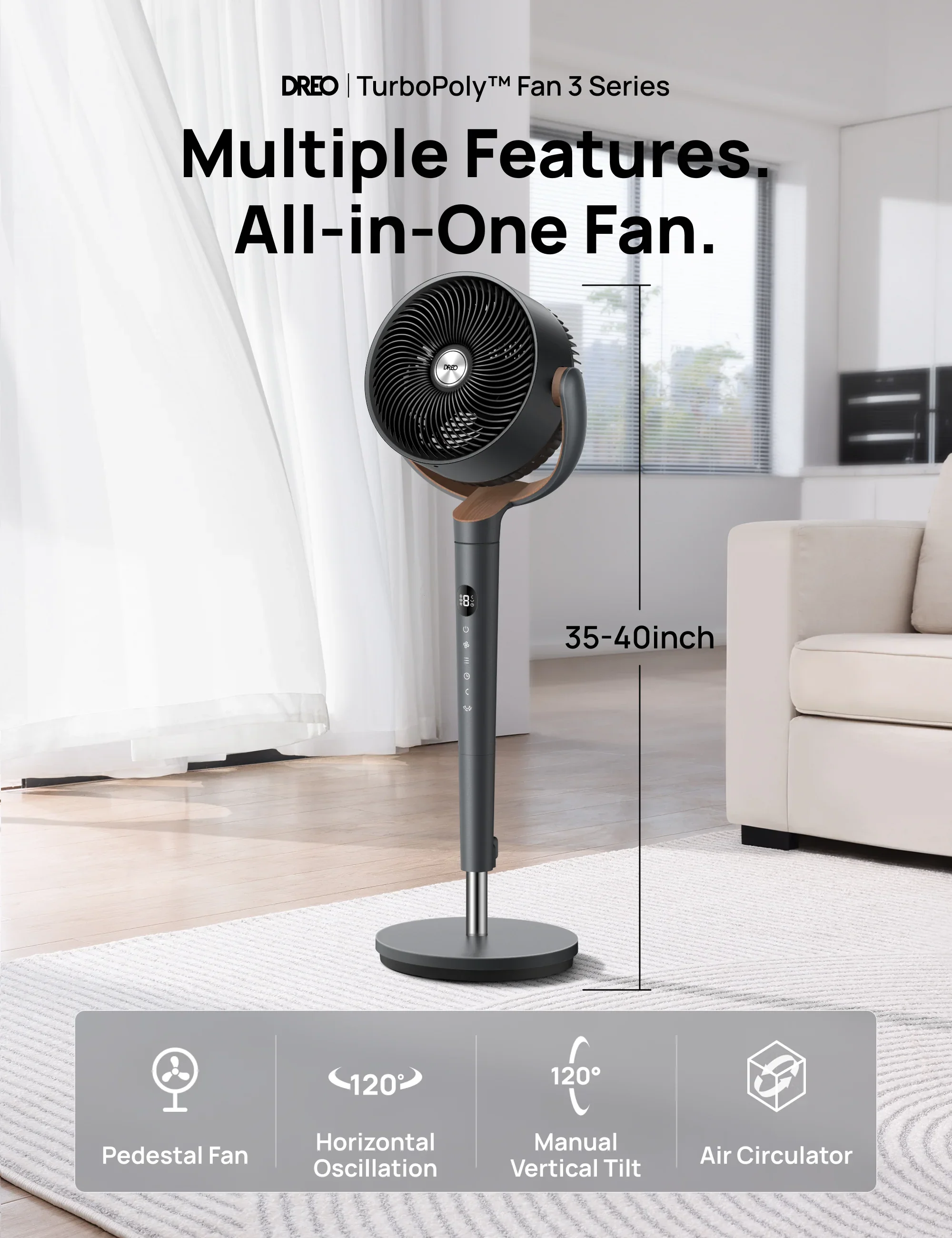 TurboPoly™ Fan 311 - DREO