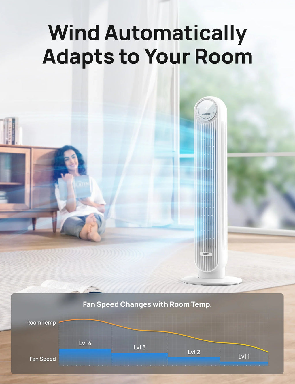 Smart Tower Fan Nomad One S - DREO