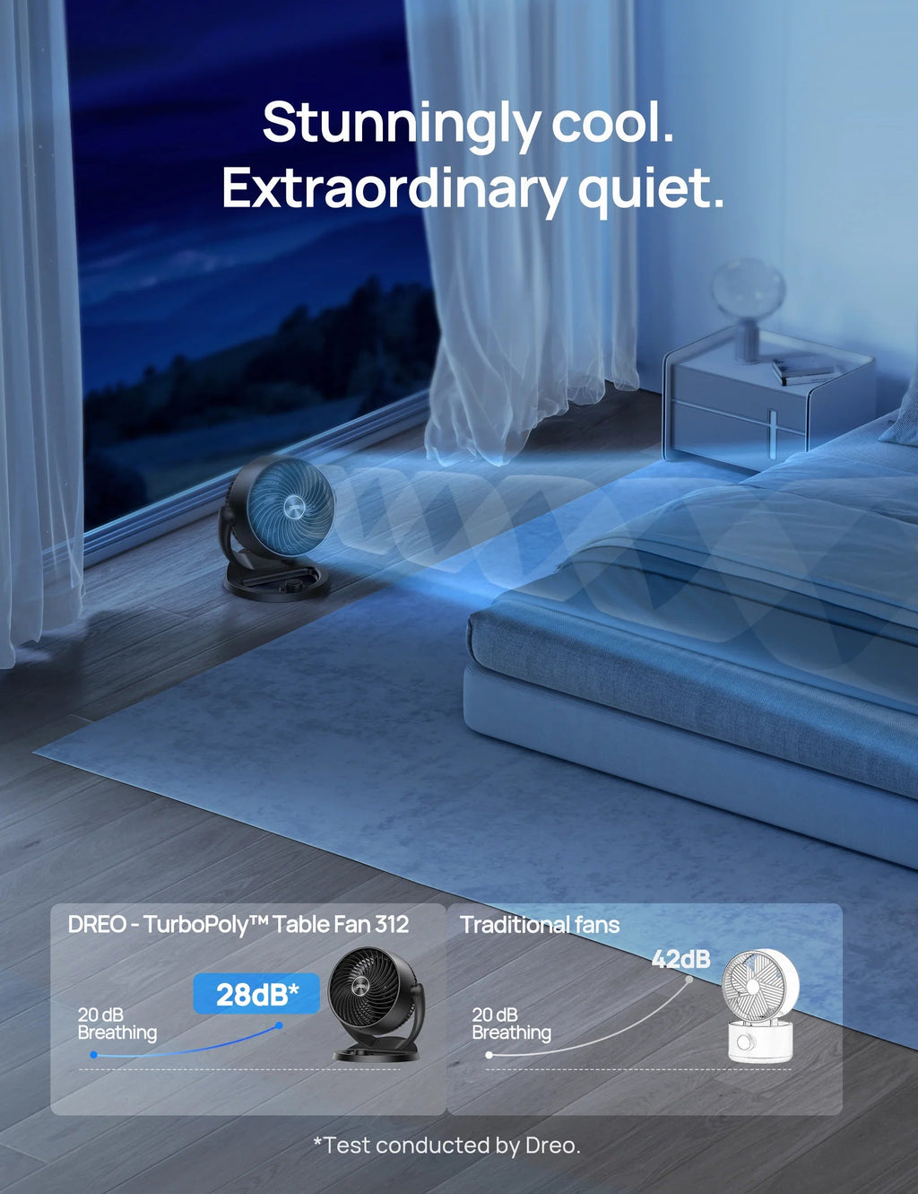 TurboPoly™ Table Fan 312 - DREO