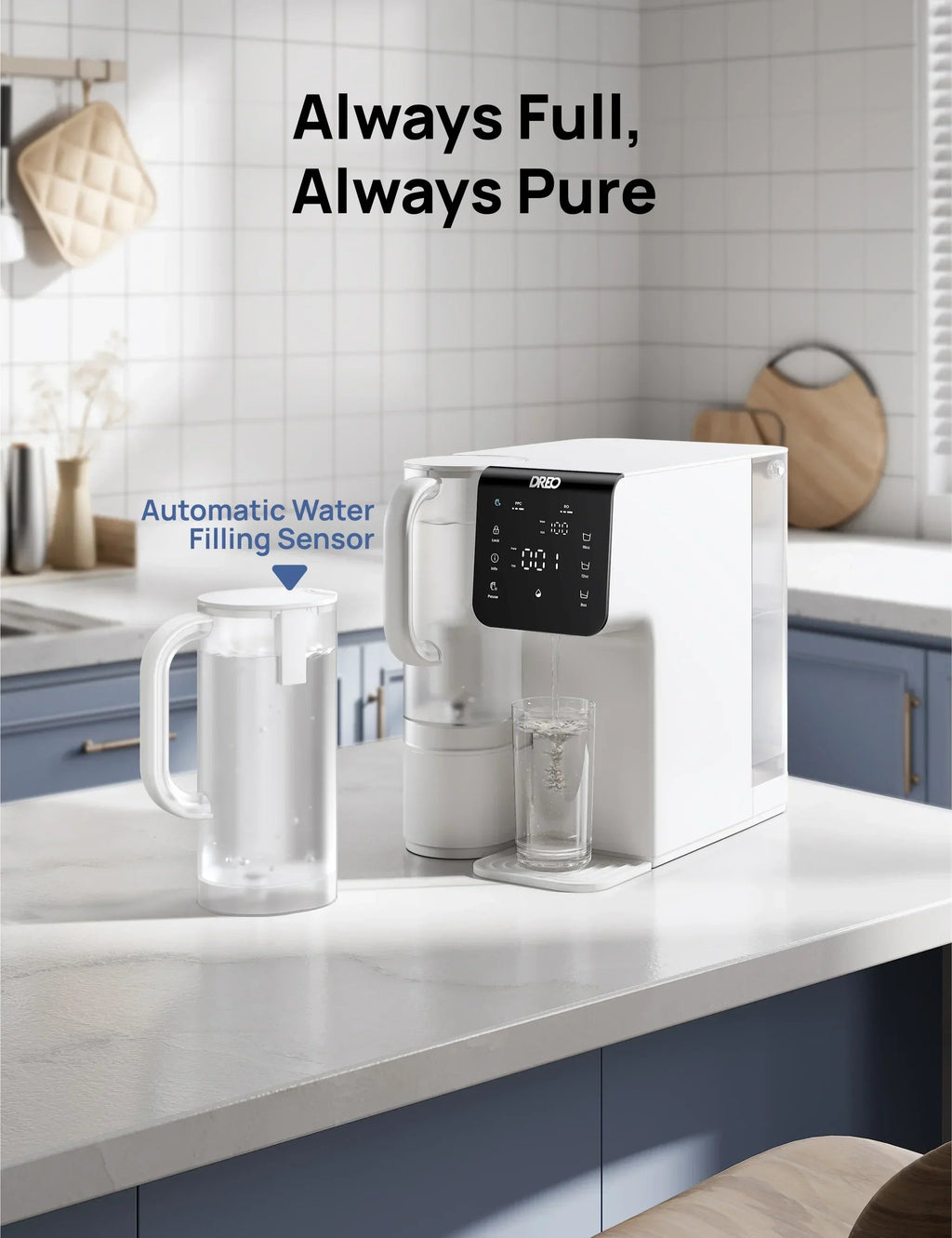 Water Filter Pitcher for Water Filter WF511 - CA - DREO